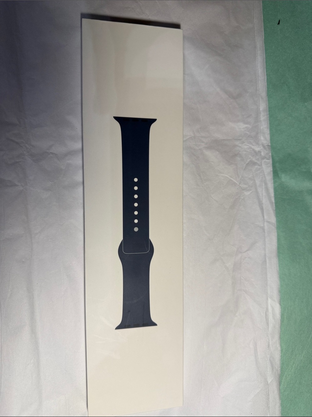 Apple Abyss Blue Silicone Sport Band for Apple Watch 38mm, 40mm, 41mm, & 42mm